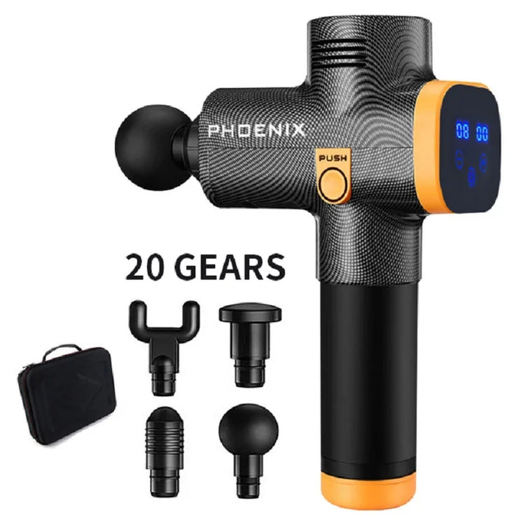Phoenix A2 pistolet massage professionnel - Wellness Fusion