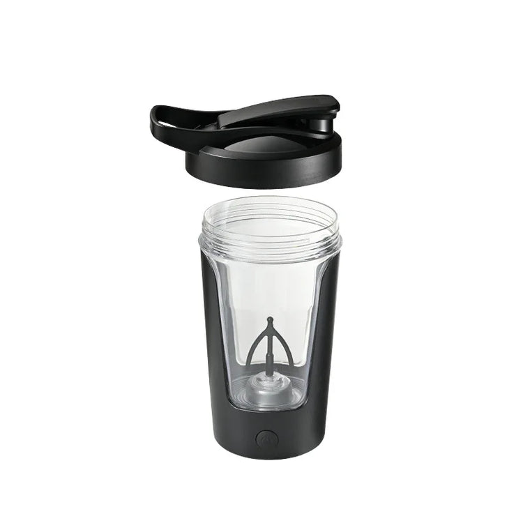 Shaker électrique protéines fitness - coloris noir - Wellness Fusion