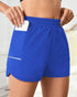 Short sport femme taille haute léger été fitness running poches - Wellness Fusion