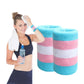 Bracelet sport rayé coton coloré support poignet homme femme - Wellness Fusion