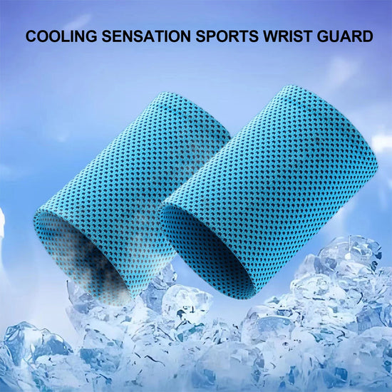 Bracelets sport rafraîchissants confort maintien absorption - Wellness Fusion
