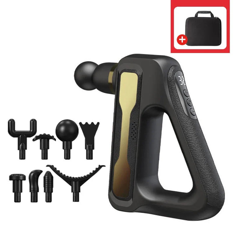 Pistolet massage électrique fascia récupération musculaire - Wellness Fusion