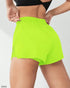 Short sport femme taille haute coupe slim respirante été fitness - Wellness Fusion