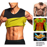 Débardeur homme effet sauna brûle-graisse performance fitness - Wellness Fusion