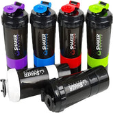 Shaker protéine 500ml portable mélangeur fitness sans grumeaux - Wellness Fusion