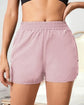Short sport femme taille haute léger été fitness running poches - Wellness Fusion