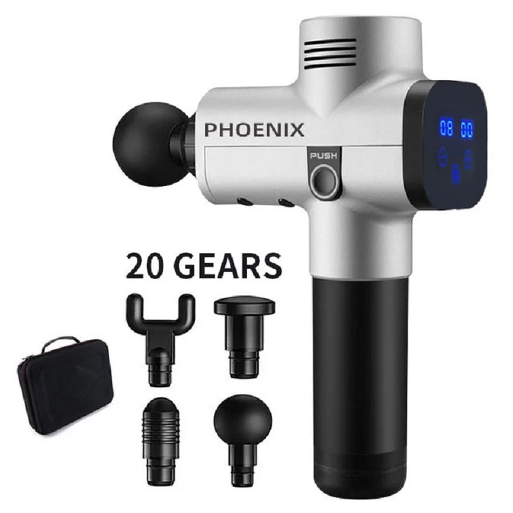 Phoenix A2 pistolet massage professionnel - Wellness Fusion