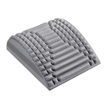Civière massage dos support colonne lombaire chronique - coloris gris - Wellness Fusion
