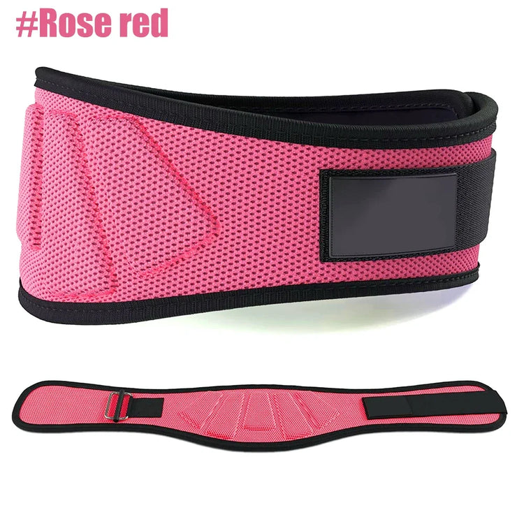 Ceinture musculation professionnelle profiler - coloris rose - Wellness Fusion