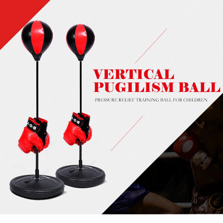 Sac de frappe enfant réglable avec gants kit boxe complet entraînement maison - Wellness Fusion