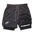 Short sport homme respirant séchage rapide fitness - coloris noir - Wellness Fusion