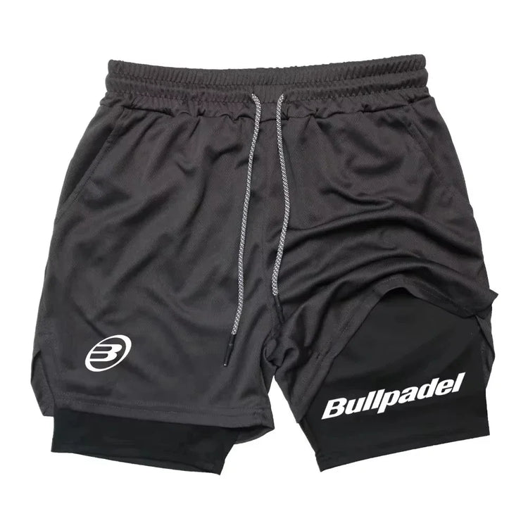 Short sport homme respirant séchage rapide fitness - coloris noir - Wellness Fusion