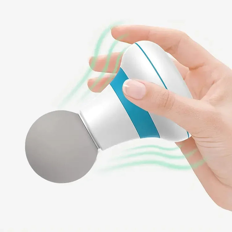 Mini pistolet massage portable percussion tissus profonds - coloris blanc - Wellness Fusion