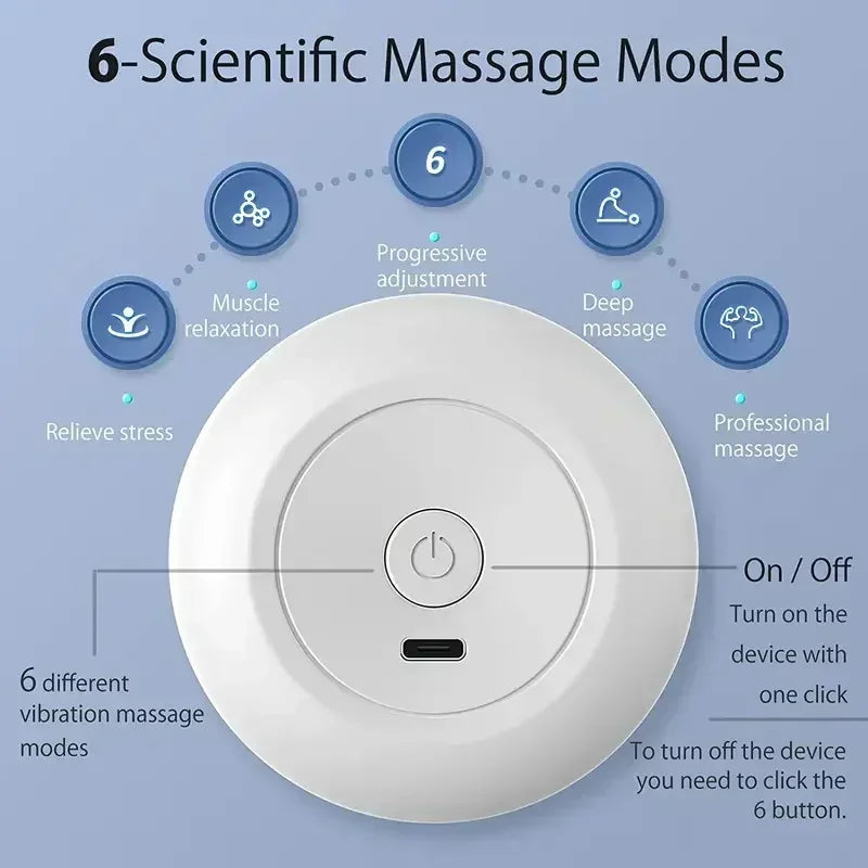 Mini pistolet massage portable percussion tissus profonds - Wellness Fusion