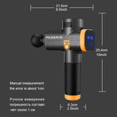 Phoenix A2 pistolet massage professionnel - Wellness Fusion