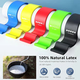 Différent Resistance Bands Yoga Band Fitness Exercice Training Hip Tension Band Leg Squat Dance Elastique Loop Stretch Band
