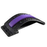 Appareil massage lombaire soulagement dos - coloris violet - Wellness Fusion
